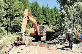 哈尔滨市磨盘山水库防洪设施提升工程开工图片