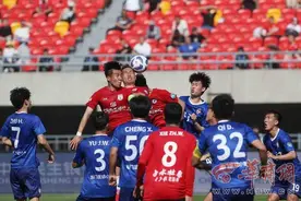 中乙第四轮 陕西联合主场憾平图片