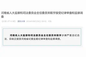 涉嫌严重违纪违法，宋殿宇被查图片