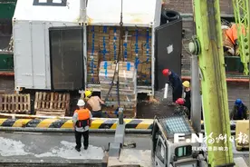 中印尼“两国双园”今年首批远洋渔获上岸图片