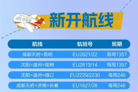 航讯｜更多旅游航线上新，2024年冬春航季成都航空ARJ21新疆运力将增至10架图片