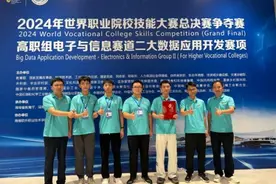 江西应职院获世界职业院校技能大赛争夺赛大数据应用开发赛银奖图片
