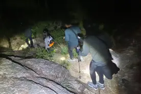 夫妻俩趁五一带孩子爬山迷路，武汉民警接到求助夜爬一个半小时成功救援图片