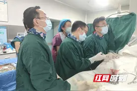 湖南省首例！这家医院采用准分子激光消融导管治疗冠脉支架内机化血栓图片
