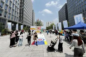 杭州西湖区新联会古荡分会开展迎“五四”青年游园活动图片