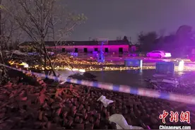 江西南昌遭遇强对流天气 一村庄建筑物发生坍塌图片