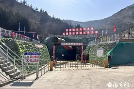 榆林市绥德县大理河分洪洞工程建设稳步推进 助力区域防洪能力提升图片