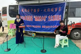 文化进万家 阳信县“送戏曲下乡”文化惠民演出走进洋湖乡图片