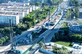 南水北调廊坊市北三县供水工程燕郊东外环段穿越工程加速建设图片