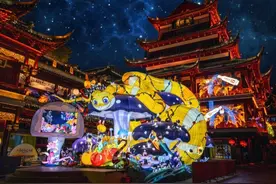 非遗新景观4｜一堂非遗拓展课，一趟历史回眸行，沉浸式走入豫园灯会图片
