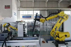 我国首条智能注采工具自动化装配线建成投用图片