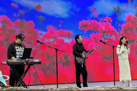 徐州市泉山区文化馆举办群众文化展演进景区专场演出活动图片