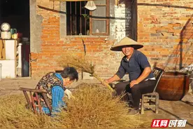 汉寿县北拐村：“铁扫帚”扫出“致富路”图片