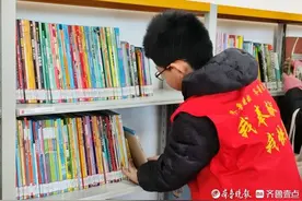 体验图书管理员的一天，齐鲁志愿者走进天桥区图书馆图片