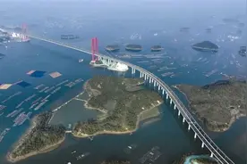 广西最长跨海大桥——龙门大桥建成通车图片