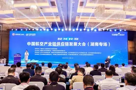 中国航空产业链供应链发展大会（湖南专场）召开图片