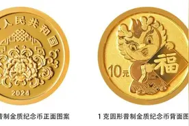 抢先看！2024龙年纪念钞、纪念币明起发售图片