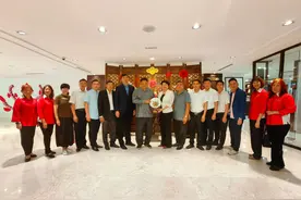 同赏英歌魅力，共谋合作发展！普宁市文化交流团访问马来西亚潮州公会联合会图片
