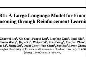 上财推出首个人工智能金融大模型：Fin-R1图片