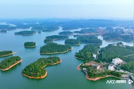 广东省最大的“人造海”长啥样？林在湖中央，碧波润八方图片