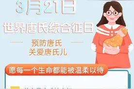 3.21世界唐氏综合征日 | 预防唐氏，关爱唐氏儿图片