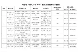 提供2000个岗位！南沙“春风行动2025”系列招聘活动火热开启图片