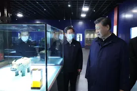 总书记在这里说文化传承发展·河南安阳殷墟图片
