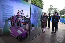 硬核实力！全国建筑机器人山城“比武”图片