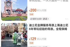 玩消失、被拉黑，迪士尼黑导坑了多少人？数千元的VIP门票水太深，可能还是让你和普通游客一样排队图片