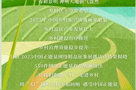 AI海报｜用“AI”倾听乡村幸福回响，感受中国正能量！图片