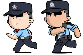 熊孩子为赌气欲轻生，民警千钧一发飞扑救人图片