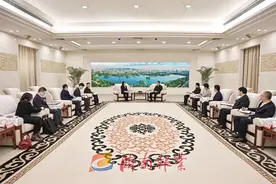 刘强会见法国阿尔斯通集团客人图片