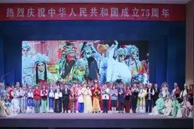梅花盛放 香飘盛世｜庆祝中华人民共和国成立75周年秦腔梅花奖名家专场晚会隆重举行图片