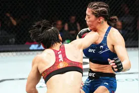 碾压式获胜卫冕UFC金腰带，张伟丽感谢每个对手：他们是老师，让我变得更强图片