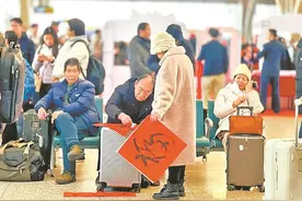 石家庄火车站的“春运故事”图片