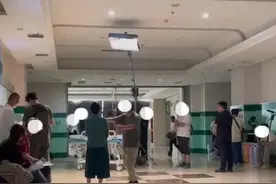 这事儿｜剧组在医院让患者家属哭小声点，特殊场所拍摄勿越界图片