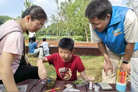 玉塘街道V爱之家开展亲子自然教育活动图片