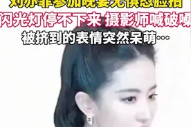 还是那个刘亦菲！出席晚宴无惧怼脸拍，摄影师喊破嗓子，闪光灯根本停不下来图片