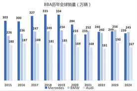 2024 年BBA销量全线下滑：各遇挑战，电动化转型之路坎坷图片