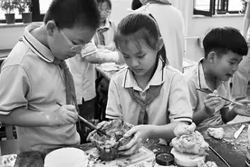 小学走来了“青铜器”孩子们的体验课太特别图片