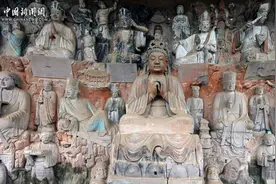 【这个城市有点潮】安岳：风吹千年 十万石刻在乡村“醒来”图片