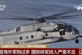 美媒：欧盟报告显示近三分之二军购大单流向美国 专家评论“一针见血”图片