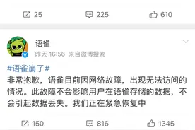 崩溃近10小时！蚂蚁集团旗下语雀因服务故障致歉图片