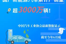 国产新能源汽车累计产销量超3000万辆！图片