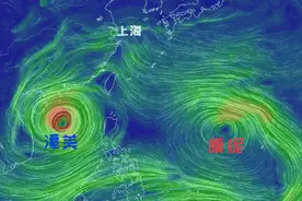 双台风共舞！上海将“变天”！下班尤其注意！今夜起局部大雨，风力增大！周末又泡汤……图片