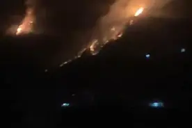 重庆奉节突发山火，当地：凌晨被扑灭，无人员伤亡图片