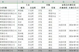 39家上会！A股前三季度近九成IPO过会，胜华波成唯一被否企业图片