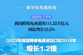 半年突破1.2万亿元，我国跨境电商跑出“加速度”图片