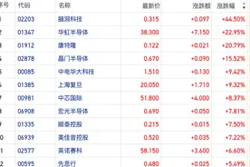 市场恍然大悟芯片仍是AI硬通货 港股半导体板块再现“报复性”上涨图片