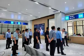 省人社厅来海阳开展社会保险基金管理及养老金发放督导调研图片